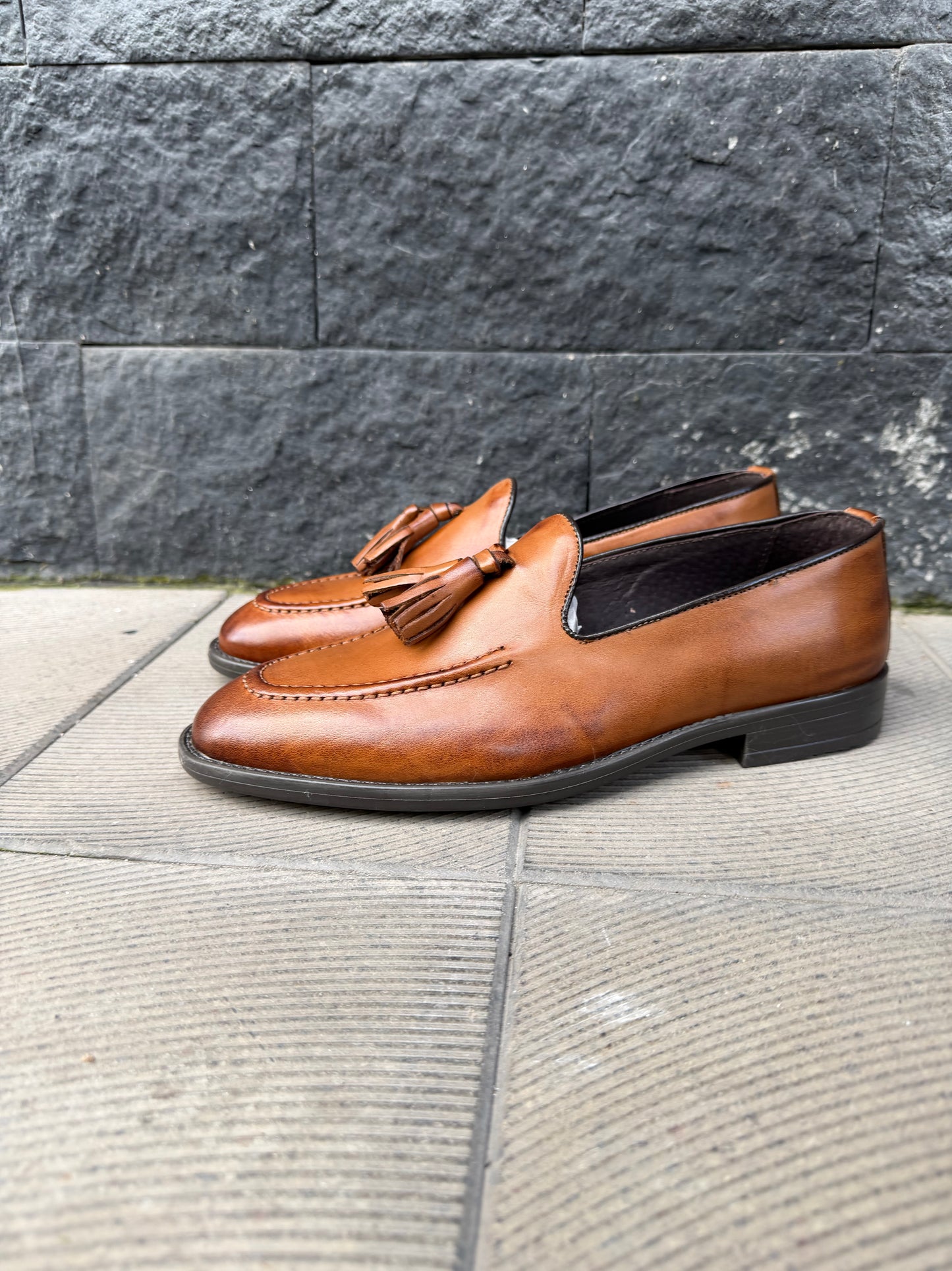 Mocassino con fiocco