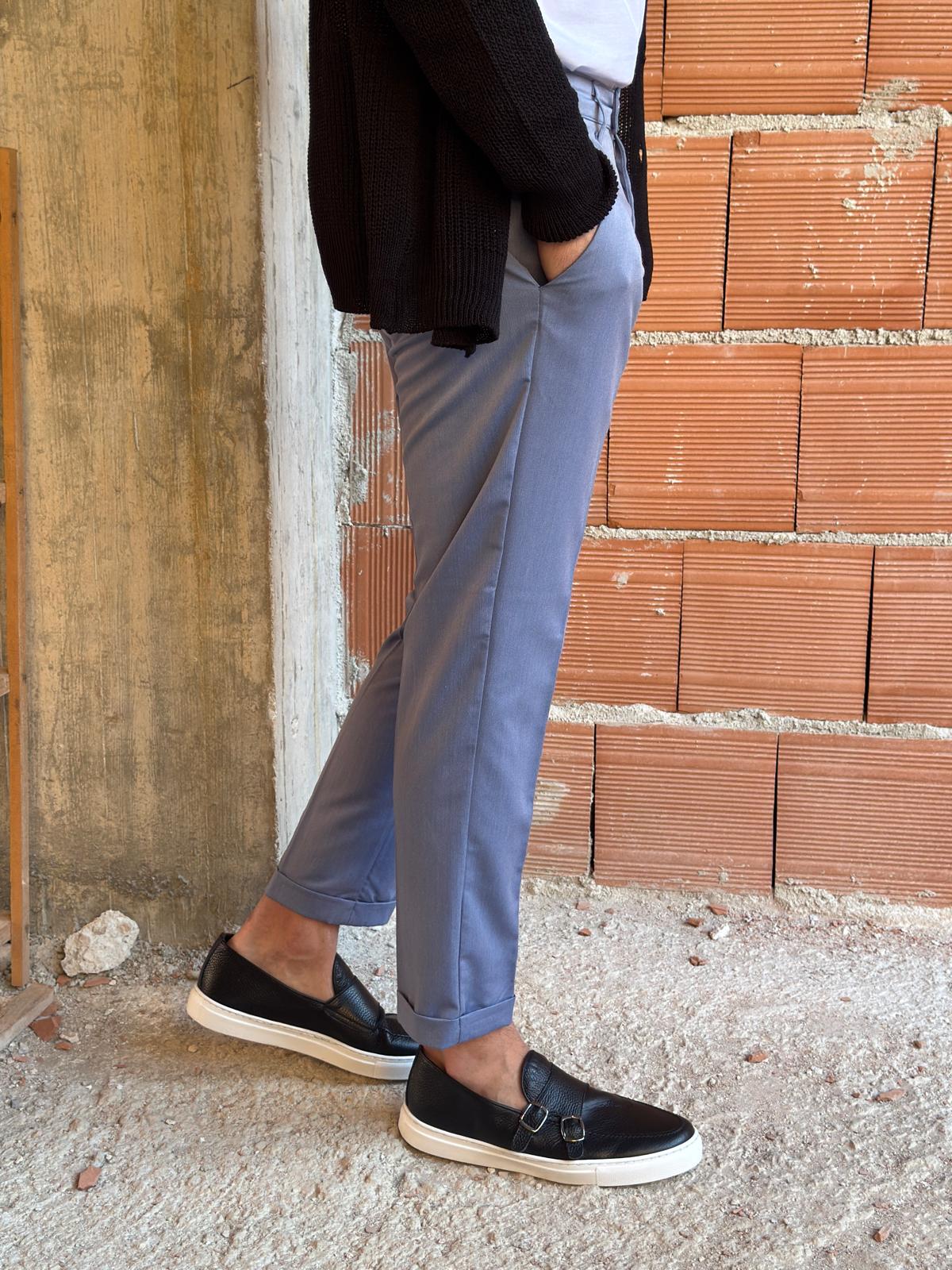 pantalone capri color jeans