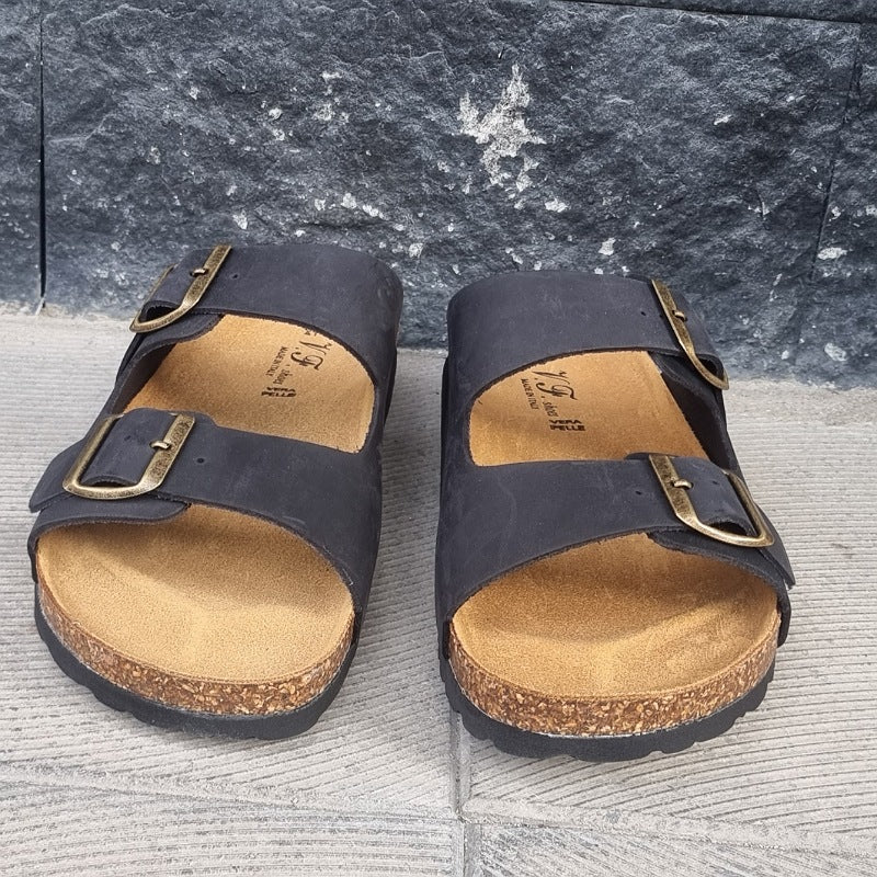 Sandali santorini nero