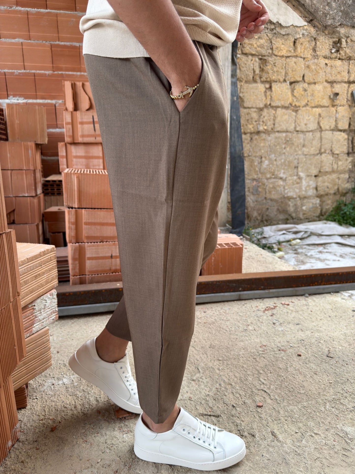 Pantalaccio Japan marrone