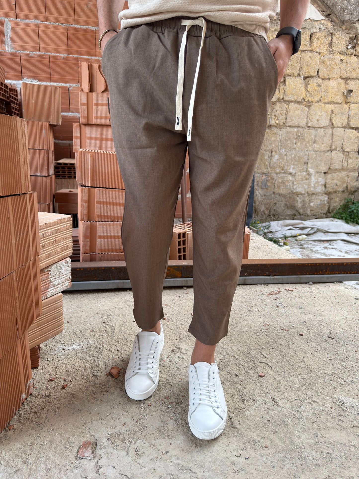 Pantalaccio Japan marrone