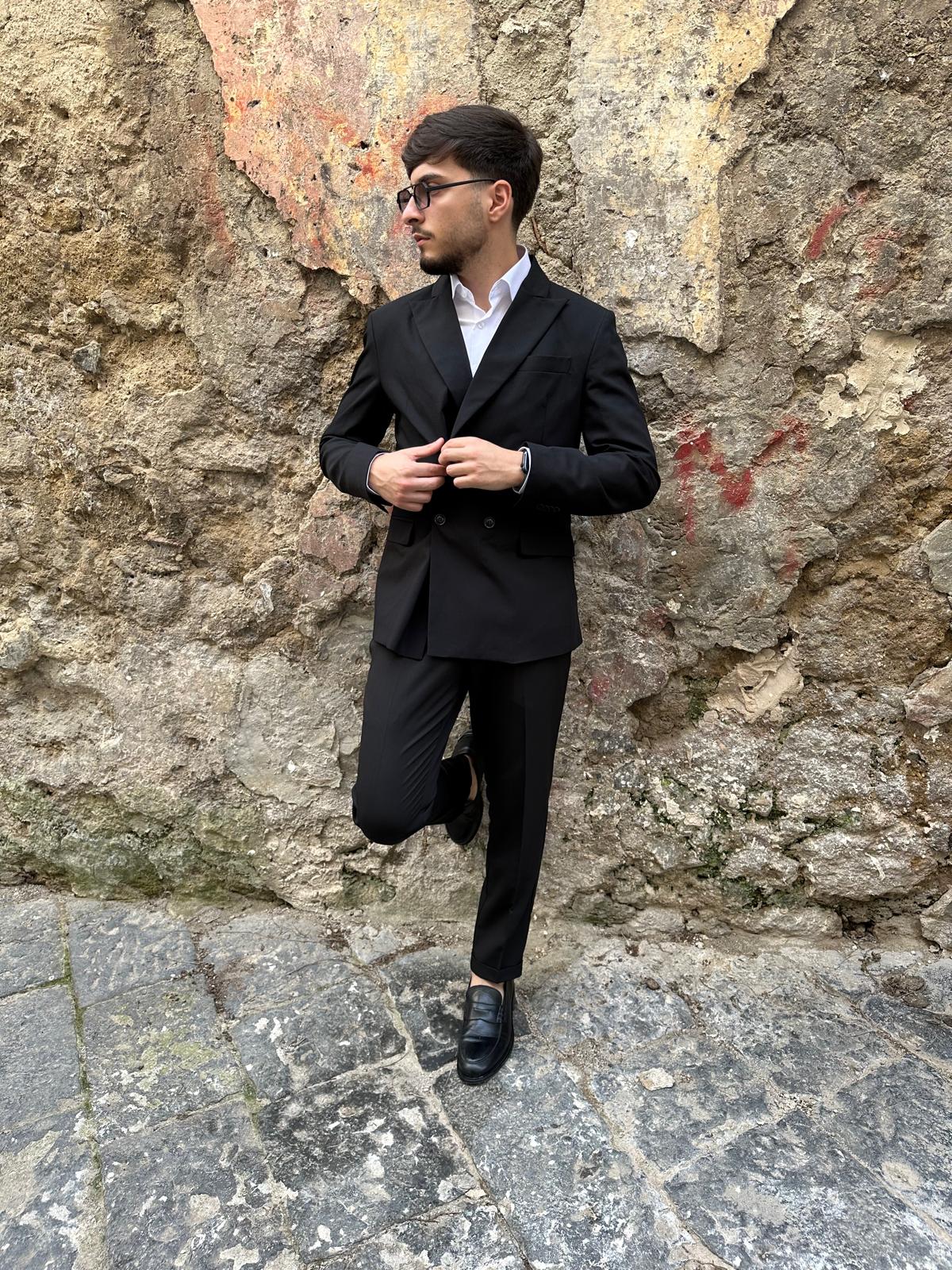 Abito doppio petto alasio