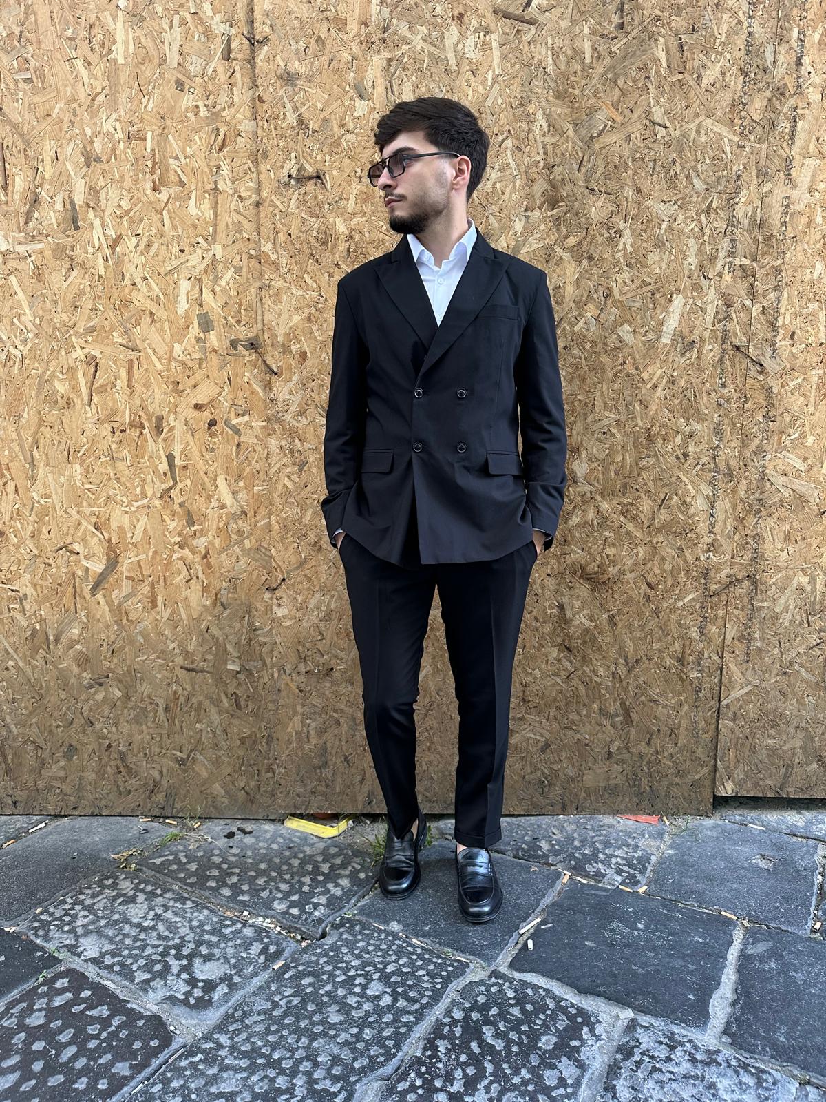 Abito doppio petto alasio