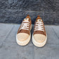 sneakers mega in camoscio bruciato+beige