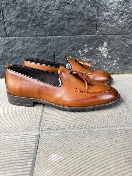 Mocassino con fiocco