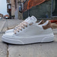 SNEAKERS GALAXY BIANCO RETRO TAUPE