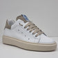 HAMMER SNEAKERS VIT. BIANCO RIPORTO CAM. SABBIA