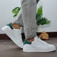 SIERRA- SNEAKERS VITEL.BIANCO RIPORTO CAM.VERDE