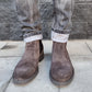 BEATLES VINTAGE IN PELLE CAMOSCIO T. MORRO