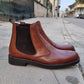 stivaletto beatles i pelle cuoio