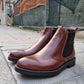 stivaletto beatles i pelle cuoio