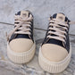 sneakers megan vit.nero+punta panna