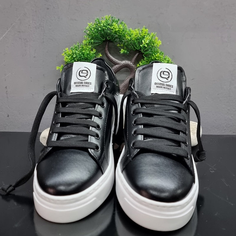 -q9-brend sneakers vega in pelle nero