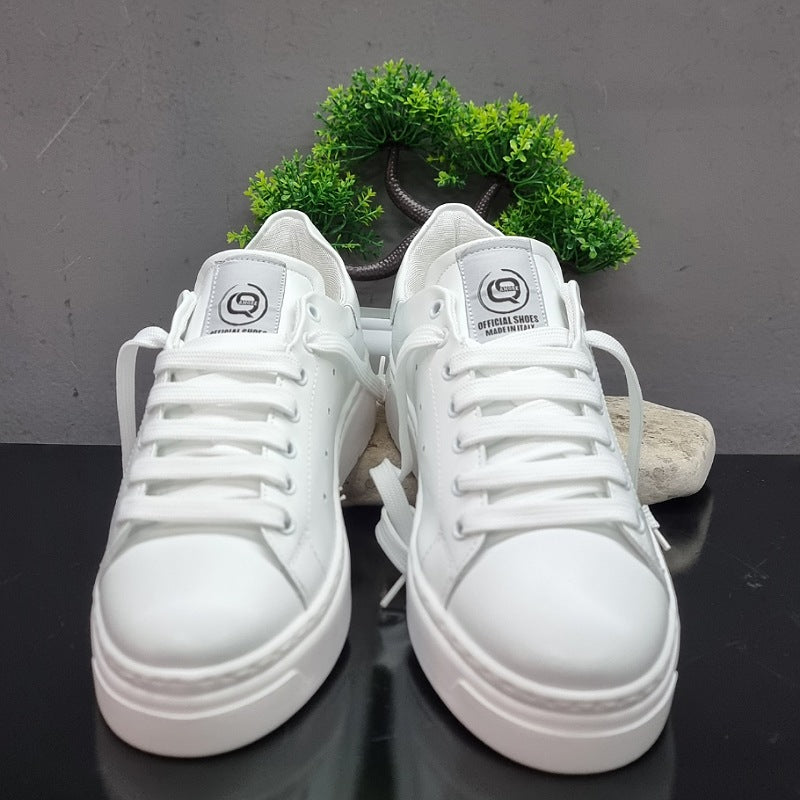 -q9-brend sneakers vega in pelle bianco