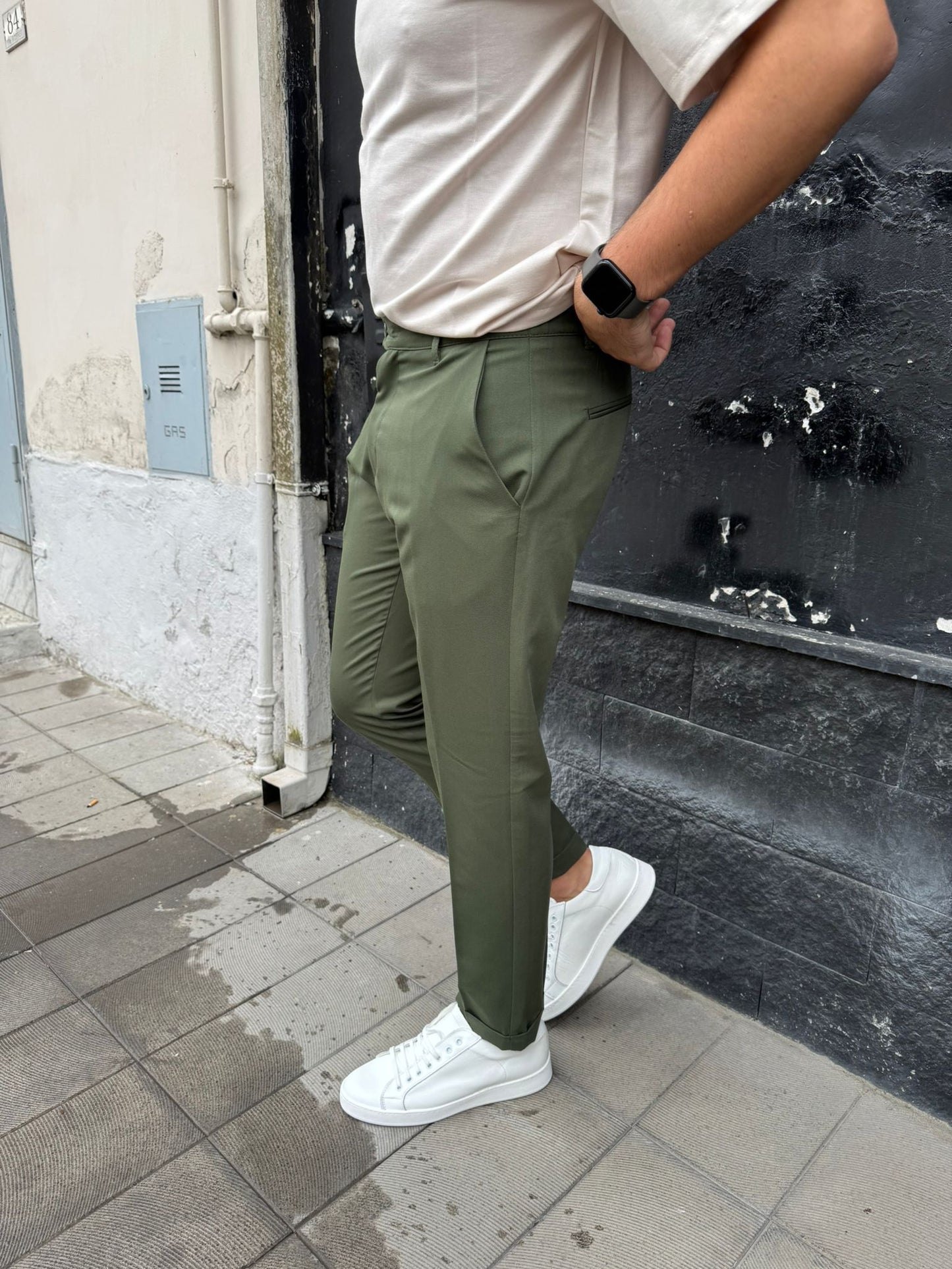 Pantalone Boston  verde