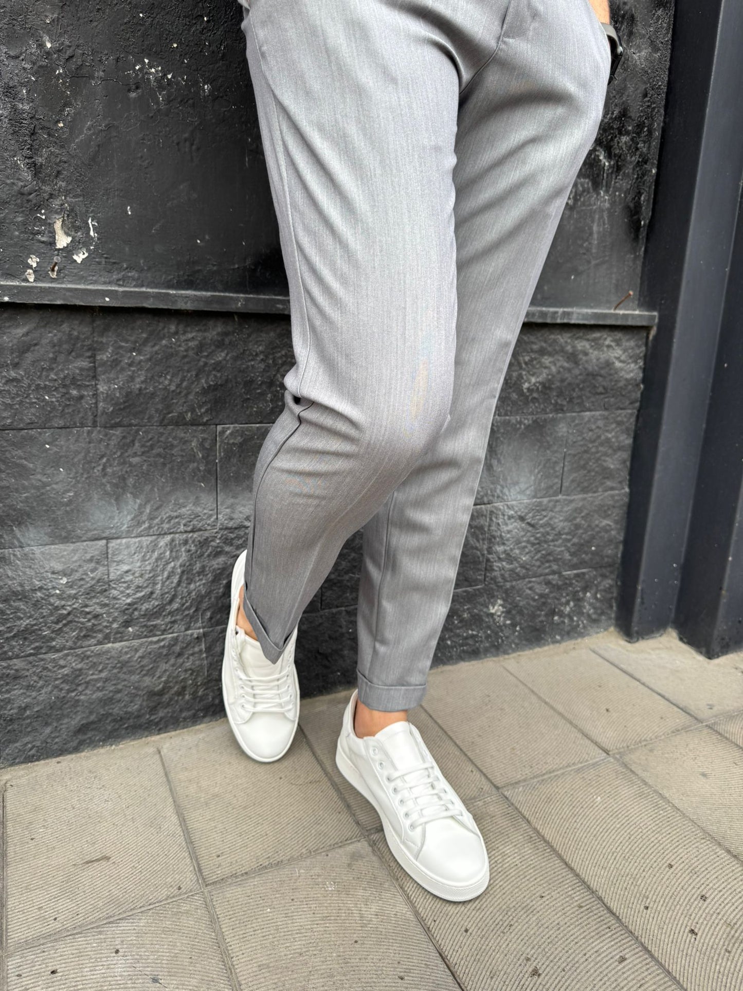 Pantalone Boston grigio
