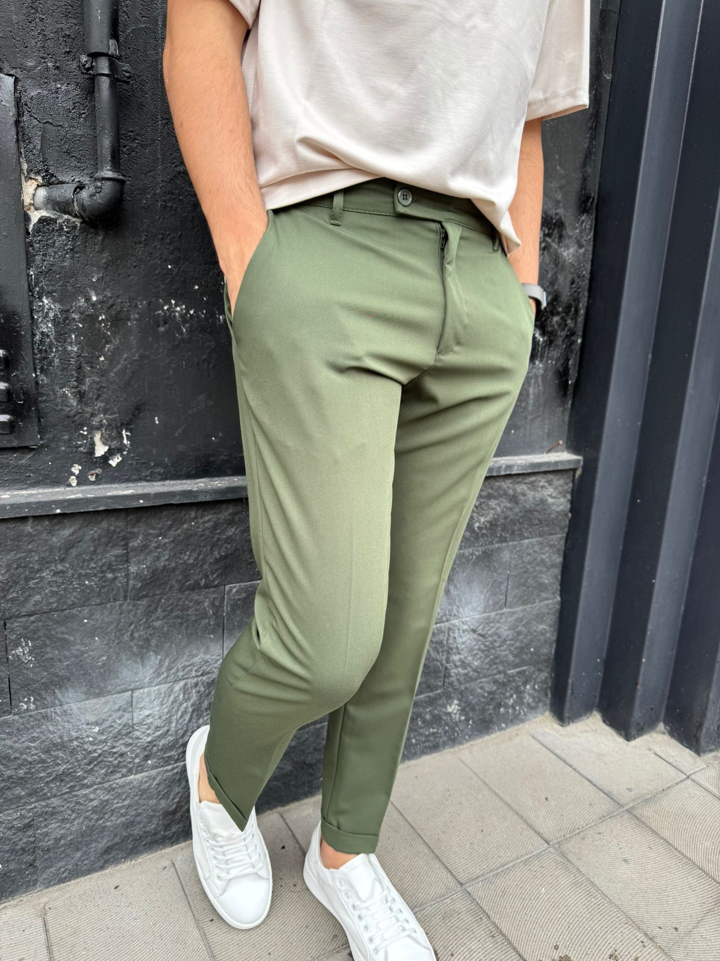 Pantalone Boston  verde