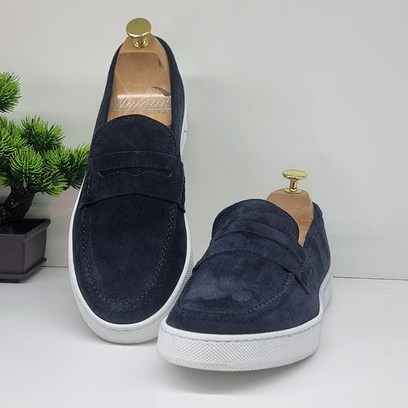 Mocassini Sorrento blu