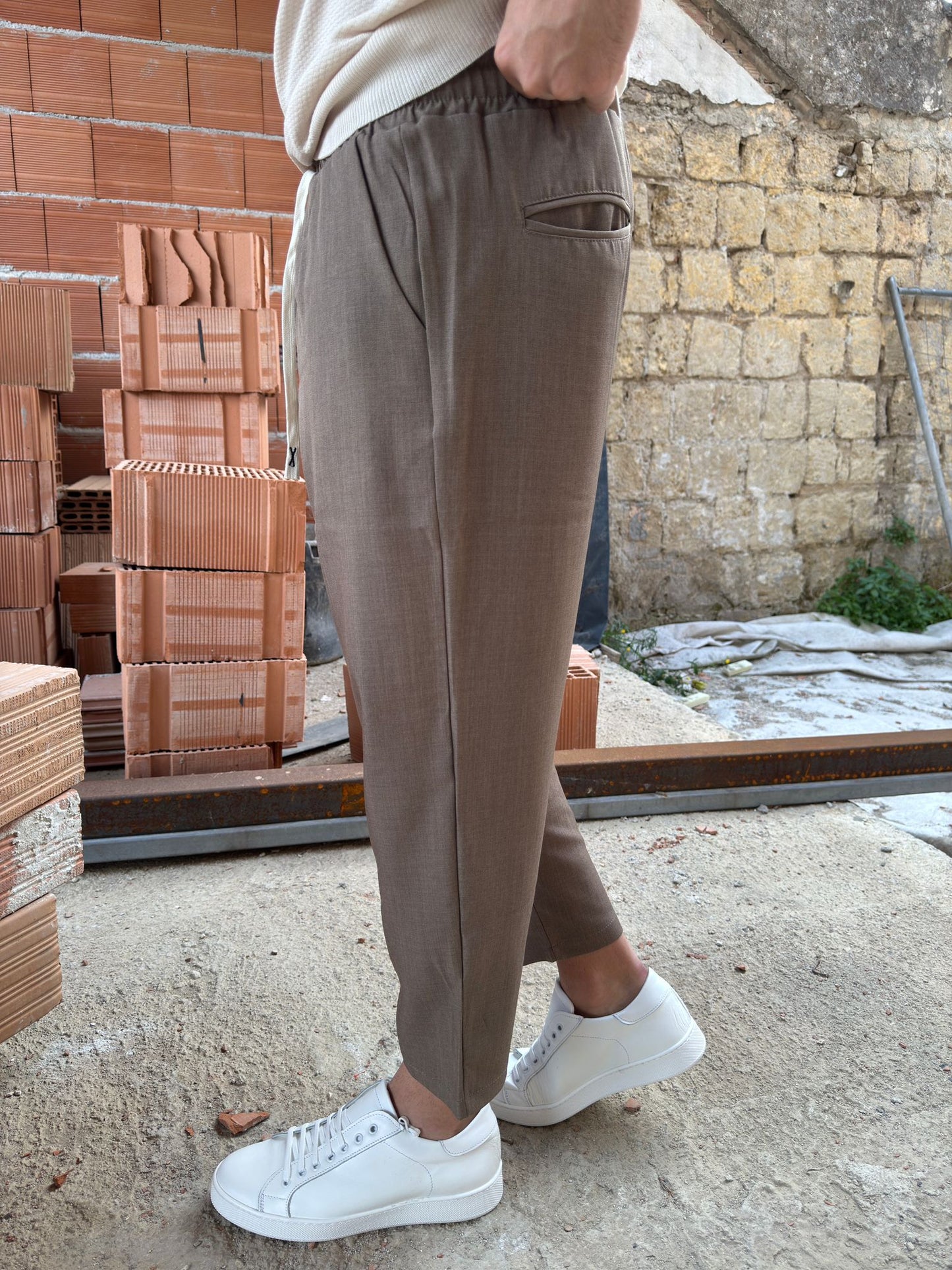 Pantalaccio Japan marrone