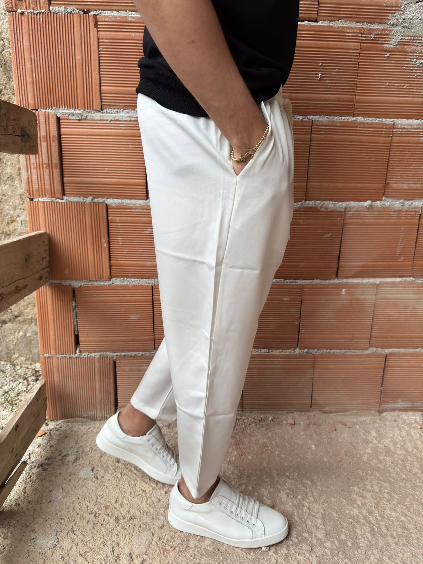 Pantalaccio Japan bianco