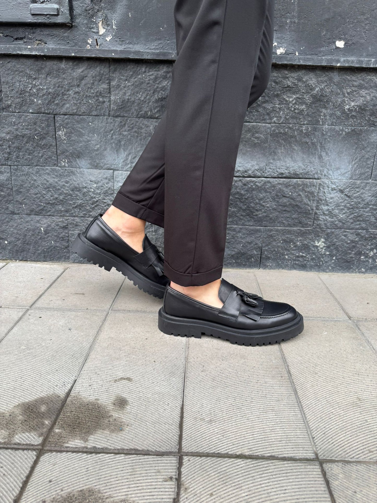Pantalone Boston nero